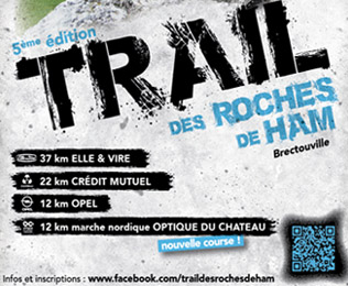 Inscriptions Trail des Roches de Ham